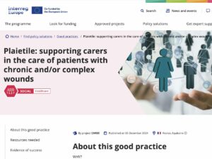 Plaietile CARES Interreg Europe