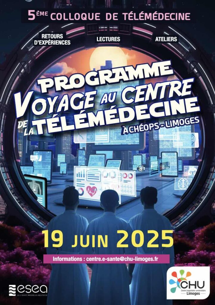 Affiche 5ème Colloque de Télémédecine