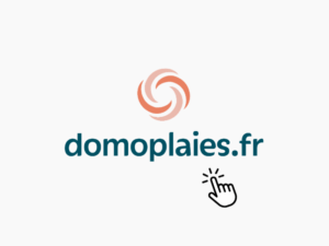 Une illustration pour la mise en ligne de domoplaies.fr sur le site de Domoplaies Nouvelle-Aquitaine