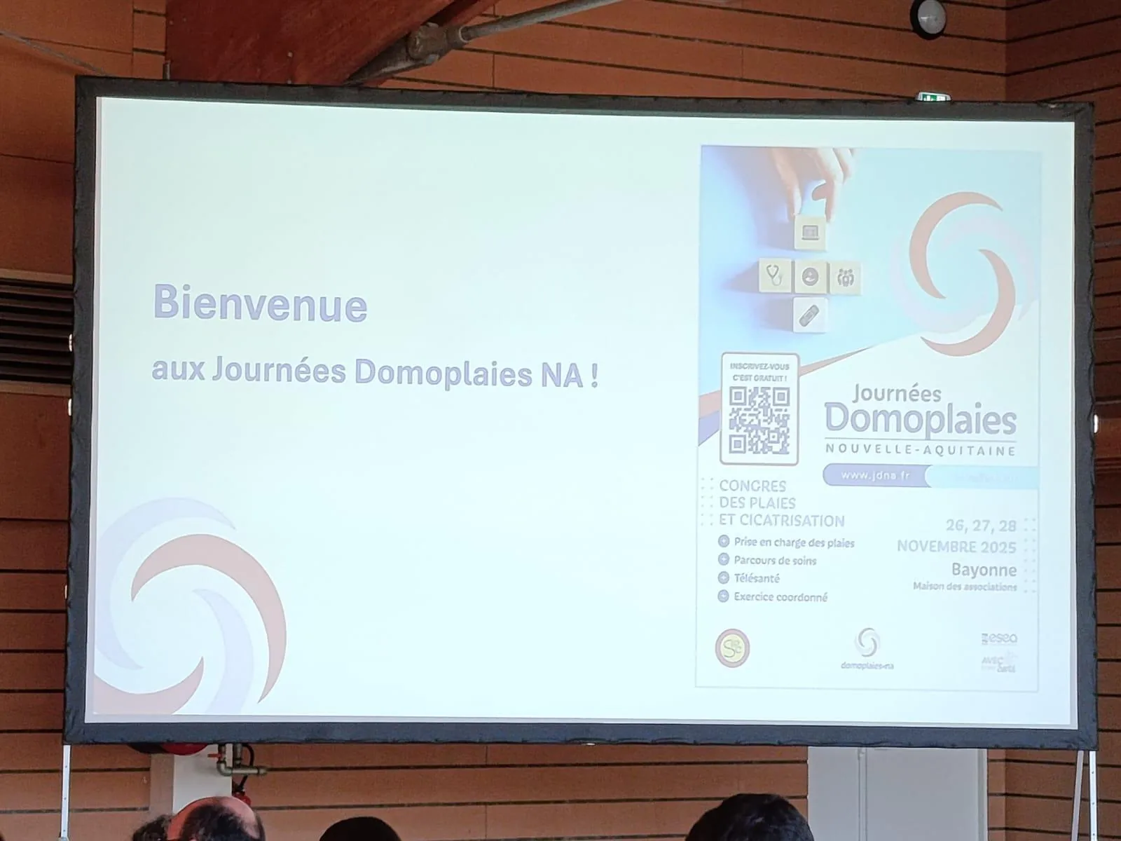 L’accueil des Journées Domoplaies 2025