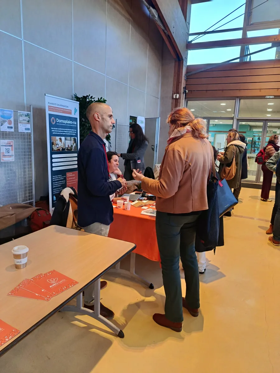 Les échanges entre professionnels au congrès 2025